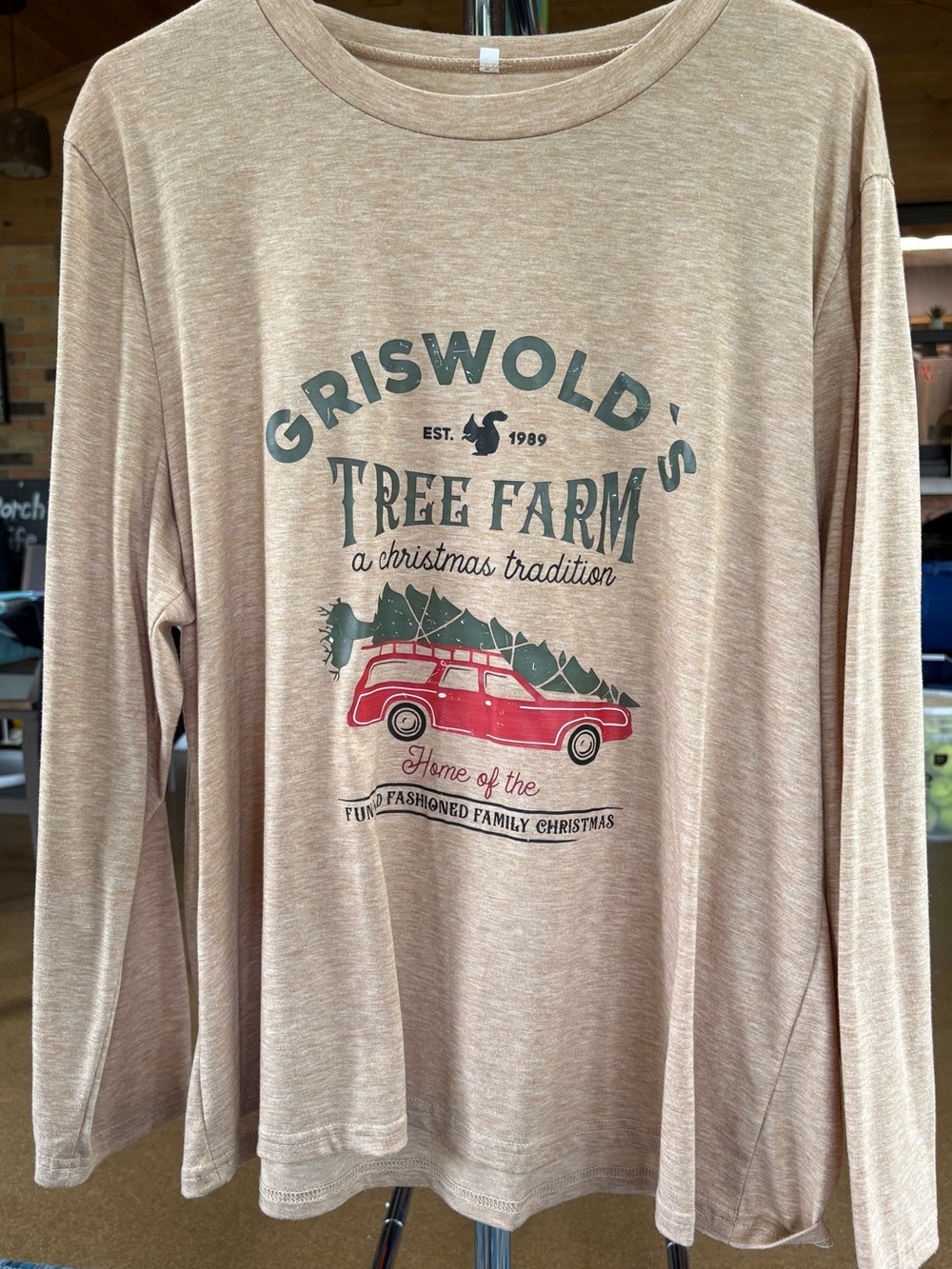 Griswold Tree Farm Long Sleeve top